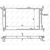 NRF | Kühler, Motorkühlung | 52204