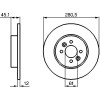 BOSCH | Bremsscheibe | 0 986 479 195