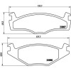 Brembo | Bremsbelagsatz, Scheibenbremse | P 85 012