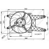 NRF | Lüfter, Motorkühlung | 47039