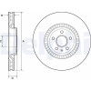 Delphi | Bremsscheibe | BG9171C