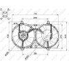 NRF | Lüfter, Motorkühlung | 47667