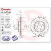 Brembo | Bremsscheibe | 09.5457.3X