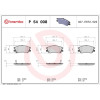 Brembo | Bremsbelagsatz, Scheibenbremse | P 54 008