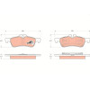 TRW | Bremsbelagsatz, Scheibenbremse | GDB1561