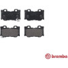 Brembo | Bremsbelagsatz, Scheibenbremse | P 56 095