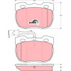 TRW | Bremsbelagsatz, Scheibenbremse | GDB1093