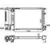 NRF | Kühler, Motorkühlung | 53426A