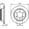 BOSCH | Bremsscheibe | 0 986 478 496