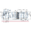 Nissens | Kompressor, Klimaanlage | 89205