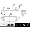 Mahle | Ölkühler, Automatikgetriebe | CLC 77 000P