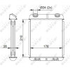NRF | Wärmetauscher, Innenraumheizung | 53669