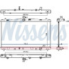 Nissens | Kühler, Motorkühlung | 646869