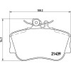 Brembo | Bremsbelagsatz, Scheibenbremse | P 06 017