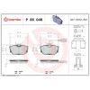 Brembo | Bremsbelagsatz, Scheibenbremse | P 85 046