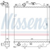 Nissens | Kühler, Motorkühlung | 64174A