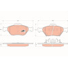 TRW | Bremsbelagsatz, Scheibenbremse | GDB3457