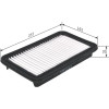 BOSCH F 026 400 191 Luftfilter