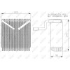 NRF | Verdampfer, Klimaanlage | ohne Expansionsventil | 36043