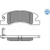 Meyle | Bremsbelagsatz, Scheibenbremse | 025 242 2914/W