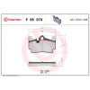 Brembo | Bremsbelagsatz, Scheibenbremse | P 85 070