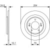 BOSCH | Bremsscheibe | 0 986 479 A13