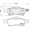 Brembo | Bremsbelagsatz, Scheibenbremse | P 06 032