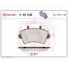 Brembo | Bremsbelagsatz, Scheibenbremse | P 59 039