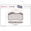 Brembo | Bremsbelagsatz, Scheibenbremse | P 50 087