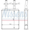 Nissens | Wärmetauscher, Innenraumheizung | 77604