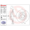 Brembo | Bremsscheibe | 09.B745.41