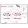 Brembo | Bremsbelagsatz, Scheibenbremse | P 59 036