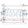 Nissens | Kühler, Motorkühlung | 63248A