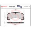 Brembo | Bremsbelagsatz, Scheibenbremse | P 65 033