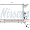 Nissens | Kondensator, Klimaanlage | 940286