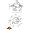 NRF | Thermostat, Kühlmittel | 725187