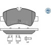 Meyle | Bremsbelagsatz, Scheibenbremse | 025 256 0418/PD