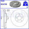 Delphi | Bremsscheibe | BG4768