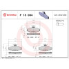 Brembo | Bremsbelagsatz, Scheibenbremse | P 15 004