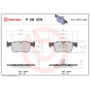 Brembo | Bremsbelagsatz, Scheibenbremse | P 06 070