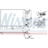 Nissens | Kondensator, Klimaanlage | 940531