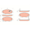 TRW | Bremsbelagsatz, Scheibenbremse | GDB3336