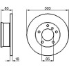 BOSCH | Bremsscheibe | 0 986 479 C84