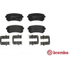 Brembo | Bremsbelagsatz, Scheibenbremse | P 30 051