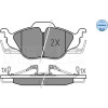 Meyle | Bremsbelagsatz, Scheibenbremse | 025 230 6317/W