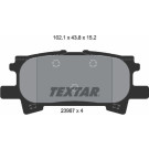 Textar | Bremsbelagsatz, Scheibenbremse | 2396701 Textar | Bremsbelagsatz, Scheibenbremse | 2396701