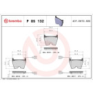 Brembo | Bremsbelagsatz, Scheibenbremse | P 85 132