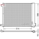 Denso | Kondensator, Klimaanlage | DCN46022