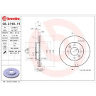 Brembo | Bremsscheibe | 09.3148.14