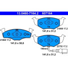 ATE | Bremsbelagsatz, Scheibenbremse | 13.0460-7164.2 ATE | Bremsbelagsatz, Scheibenbremse | 13.0460-7164.2